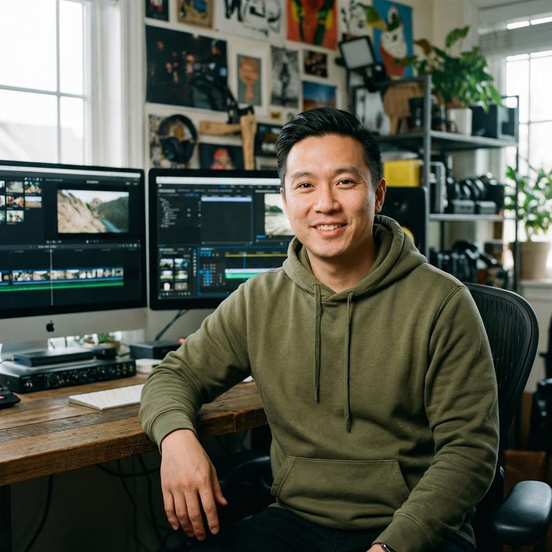 国产主播视频剪辑总监王浩然