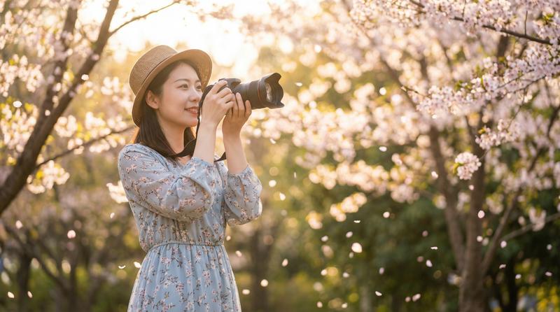 国产主播户外摄影视频